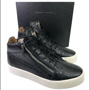 Giuseppe Zanotti Men’s Kriss Lace Up Sneaker Boots ru70009 Size 7 $795